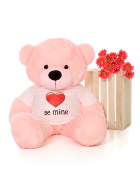 Be Mine Cute Stuffed Teddy Bear Pink 100CM