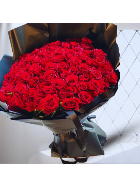 My Valentine's 100 Red Roses My love 