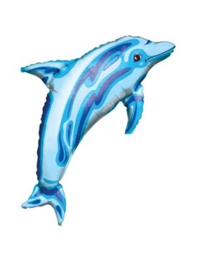 Giant Ocean Blue Dolphin Balloon