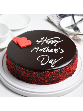 Love U MoM Chocolate Cake