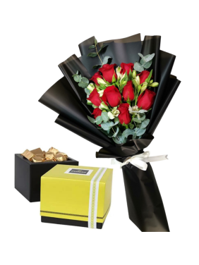 Elegant Roses with Patchi