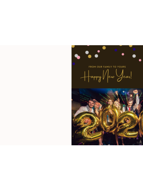 New Year Wishes Card