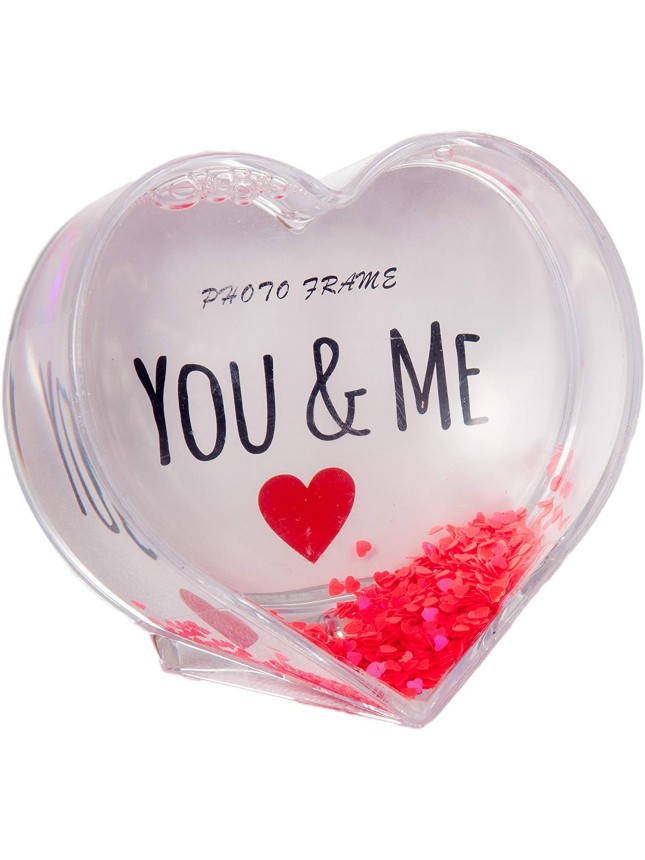 3d heart photo water frame