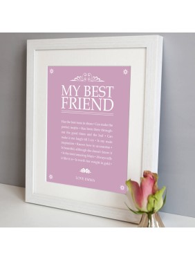 Best Friend Personalized Frame