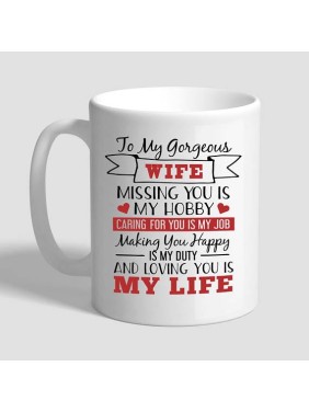 Personalized Love Wife Mug