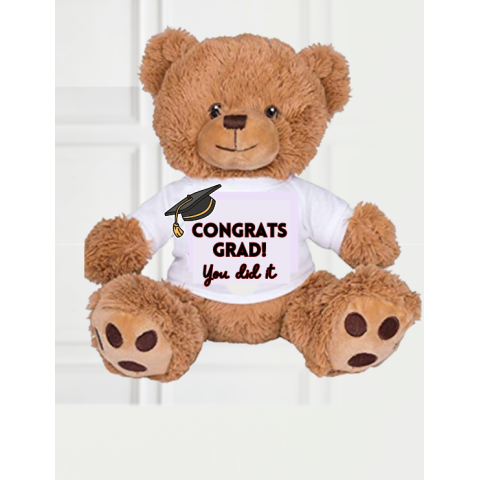 Congratulations Personalized Teddy Bear 