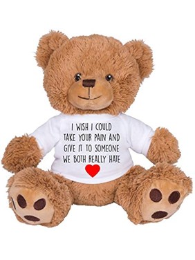 Get Well Soon Personalized Teddy Bear 