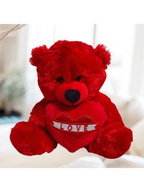 Red Teddy Bear-Small