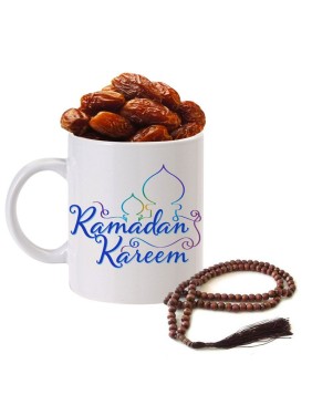 Ramadan Mug with Dates & Beads