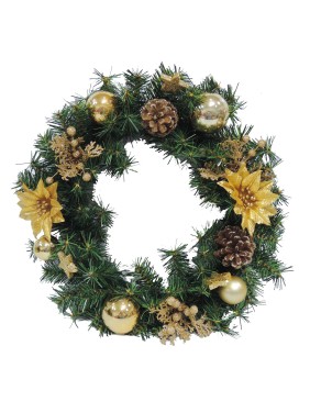 Christmas Wreath Artificial Flower Wall Hanging