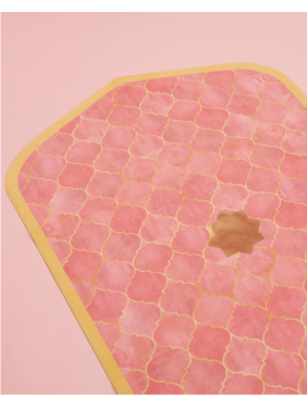 Mansour Prayer Mat-Pink-Musholla Version (105x50 cm)