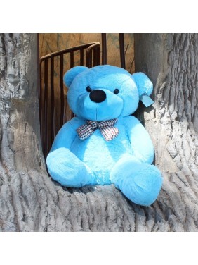 Cute Stuffed Teddy Bear 100CM Blue