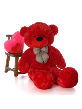 Cute Stuffed Teddy Bear 150CM Red