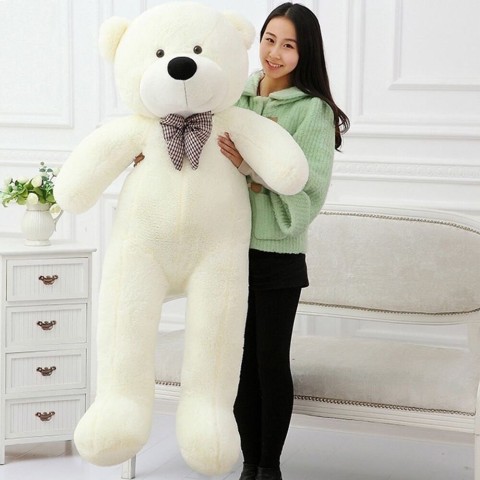 Human Size Teddy Bear White 160CM