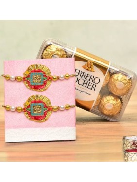 golden Rakhi