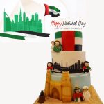 Happy National Day Heritage Personalized Big Cake for Celebrations