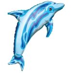 Giant Ocean Blue Dolphin Balloon