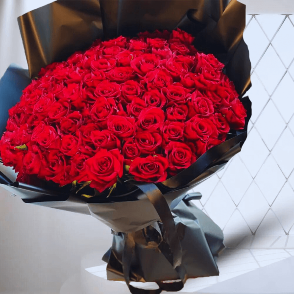 My Valentine's 100 Red Roses My love