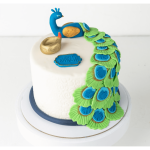 Diwali Theme Peacock Cake – 1kg of Pure Festive Delight