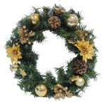 Christmas Wreath Artificial Flower Wall Hanging