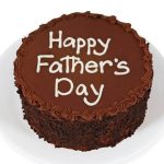 Delicious Father's Day Chocolate Cake 500g from Gifts Habibi