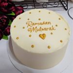 Ramadan Mubarak Vanilla Bento Cake 500g
