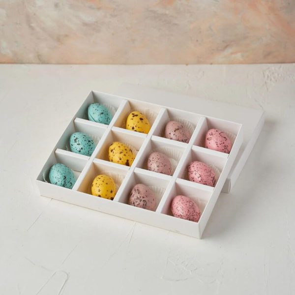 Spring Color Easter Eggs – Belgian Chocolate Treats