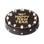 Happy New Year Cake with Chocolate