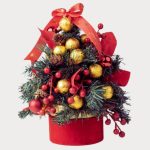 Christmas Tree with Edible Baubles: A Festive Truffle Delight