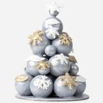 Small and Large Chocolate Bauble Tree: A Festive Treat
