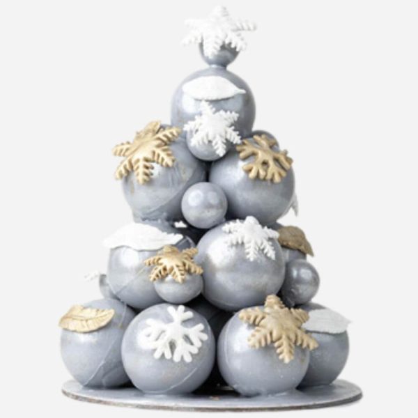 Small and Large Chocolate Bauble Tree: A Festive Treat