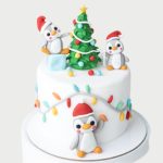 Penguin Theme Cake: A Festive Delight for the Holidays