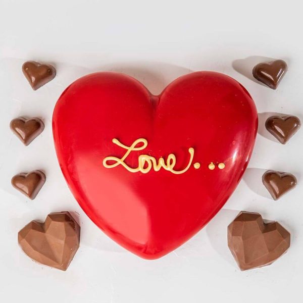 Valentine’s Special Belgian Chocolate Smash Heart