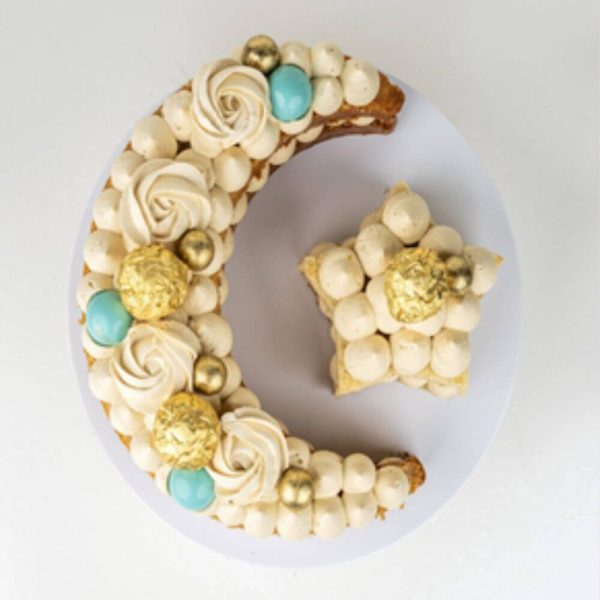 Vanilla Crescent Cake 1kg with Chocolate Truffles