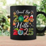 Goodbye 2024, Hello 2025: Personalized New Year Magic Mug