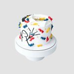 Happy New Year Confetti Theme Cake: Celebrate in Style