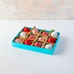 12pcs Red and White Strawberries: A Sweet Delight