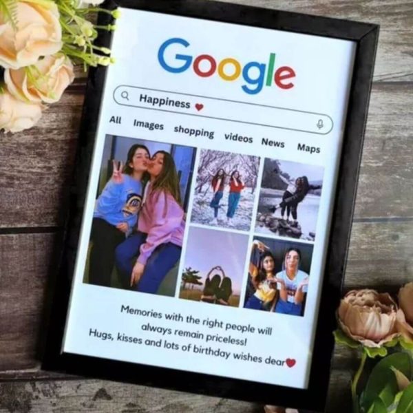 Personalized Google Theme Photo Frame