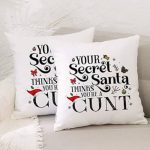 Secret Santa Pillow – Perfect Holiday Gift