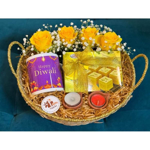 Happy Diwali Celebration Basket