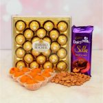 Rocher Silky Motichur Laddu Treat Diwali