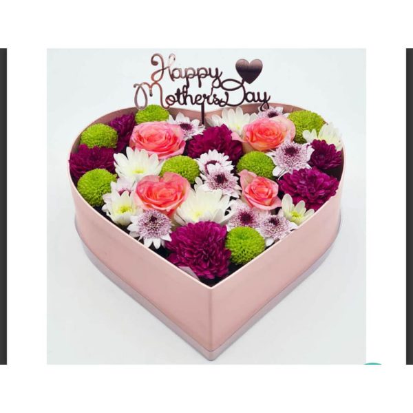 mothersday Floral Heart