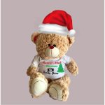 Christmas Personalized Teddy Bear Photo Message T-Shirt