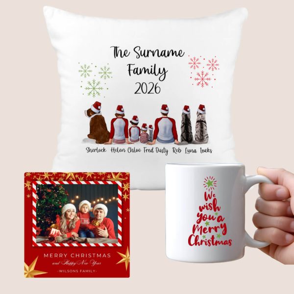 Blessing of XMAS Memories Pillow & Mug