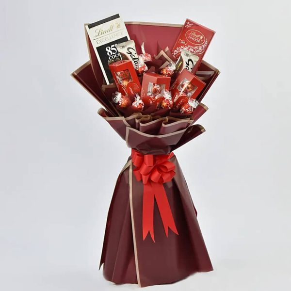 Lindt & Galaxy Chocolate Bouquet Special Gifts from Habibi