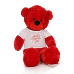 Valentines-Teddy Bear with T-Shirt