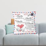 Personalized Love Letter Pillow